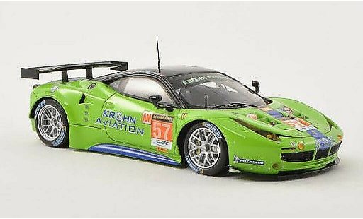 Ferrari 458 Italia GT2 1/43 Fujimi No.57 Khron Racing 24h Le Mans 2013 /N.Mediani coche miniatura