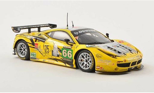 Ferrari 458 Italia GT2 1/43 Fujimi No.66 JMW Motorsport 24h Le Mans 2013 /A.T coche miniatura