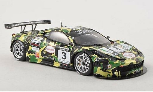Ferrari 458 Italia GT3 1/43 Fujimi No.3 Auto /AF Corse Macau GT Cup 2012 coche miniatura