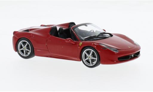 Ferrari 458 1/43 SpecialC Spider rojo 2011 1:43 .-133 coche miniatura