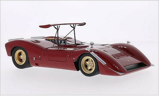 Ferrari 612 course 1/18 CMF Can Am rojo coche miniatura