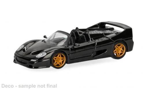 Ferrari F50 1/87 Herpa Spider schwarz 1:87 coche miniatura