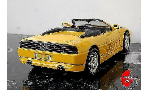 Ferrari 348 Spider 1/18 Mira amarillo coche miniatura