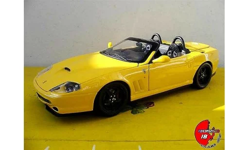 Ferrari 550 Barchetta 1/18 Hot Wheels monegasque l292 coche miniatura