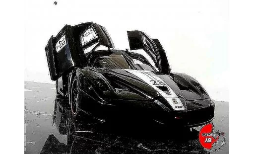 Ferrari Enzo FXX 1/18 Hot Wheels Elite #28 coche miniatura