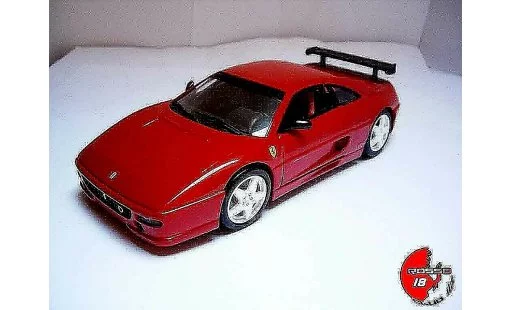 Ferrari F355 Berlinetta 1/18 Hot Wheels Berlina challenge rojo coche miniatura