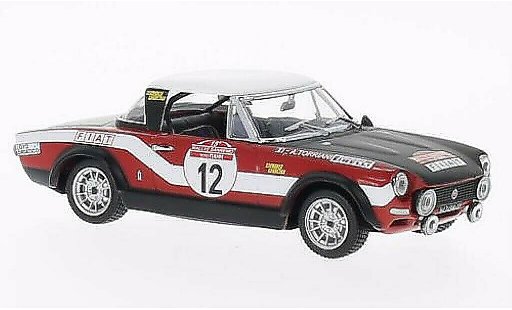 Fiat 124 Abarth 1/43 Vitesse No.12 Rally Sanremo 1973 /A.Toriani coche miniatura