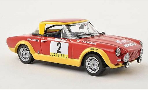Fiat 124 Abarth 1/43 Vitesse No.2 Rally Portugal 1974 /A.Bernacchini coche miniatura