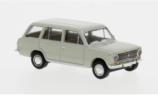 Fiat 124 1/87 Brekina Familiare grau 1966 1:87 coche miniatura
