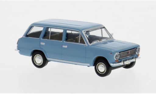 Fiat 124 1/87 Brekina Familiare blau 1966 1:87 coche miniatura