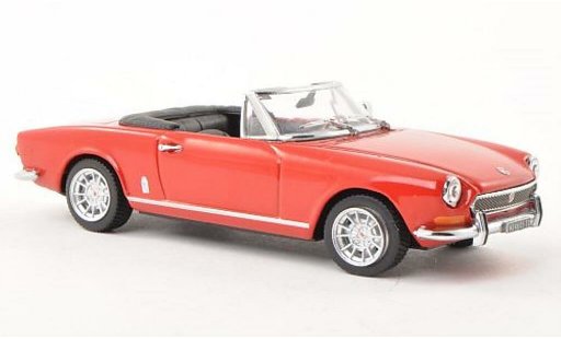 Fiat 124 Sport Spider 1/43 Vitesse BS rojo 1970 coche miniatura