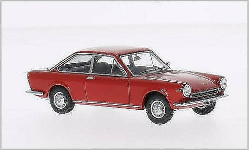 Fiat 124 Sport Coupe 1/43 Kess 1S rojo 1967 coche miniatura