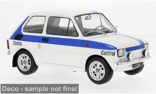 Fiat 126 1/18 MCG weiss/blau 1972 1:18 coche miniatura