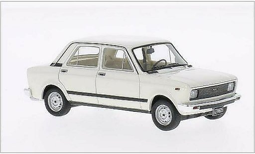 Fiat 128 CL 1/43 Neo blanco Maradona 1982 coche miniatura