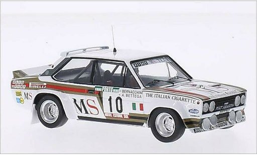 Fiat 131 Abarth 1/43 Trofeu No.10 Team MS MS Rally WM Rally Portugal 1980 /A.Bernacchini coche miniatura
