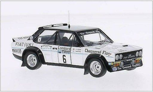 Fiat 131 Abarth 1/43 Trofeu No.6 Chequered Flag RAC Rally 1977 /H.Liddon coche miniatura
