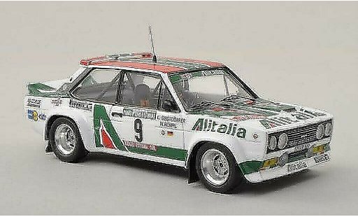 Fiat 131 Abarth 1/43 Trofeu No.9 Alitalia Rally Portugal 1978 /C.Geistdorfer coche miniatura