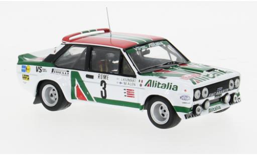 Fiat 131 1/43 IXO Abarth Rally Monte Carlo 1979 #3 M.Alen/I.Kivimaki 1:43 coche miniatura