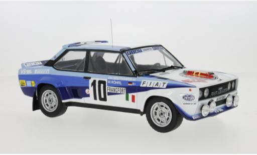 Fiat 131 1/18 Werk83 Abarth Rally Monte Carlo 1980 #10 W.Röhrl/C.Geistdörfer 1:18 coche miniatura