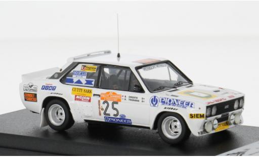 Fiat 131 1/43 Trofeu Abarth Rally San Remo 1980 #25 T.Tognana/S.Cresto 1:43 coche miniatura