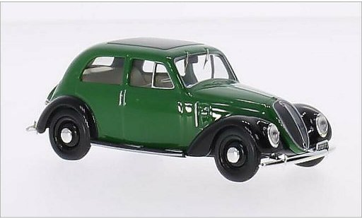Fiat 1500 Berlina 1/43 Best verde/negro coche miniatura