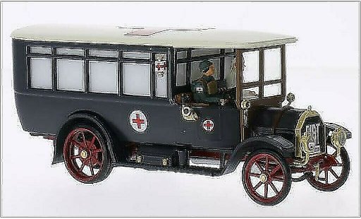 Fiat 18 Ambulanza 1/43 Rio BL Autobus RHD Croce Rossa coche miniatura