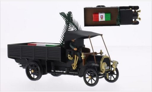 Fiat 18 Pritsche 1/43 Rio BL plataforma mate-negro RHD coche miniatura