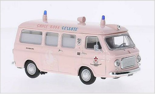 Fiat 238 Van 1/43 Rio Crosa Rossa Celeste Milano coche miniatura