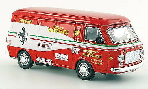 Fiat 238 Van 1/43 Rio Garage Francorchamps Ferrari Importeur 1972 coche miniatura