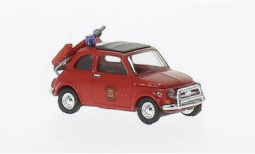 Fiat 500 B 1/87 Busch Brandweer Bomberos (NL) coche miniatura