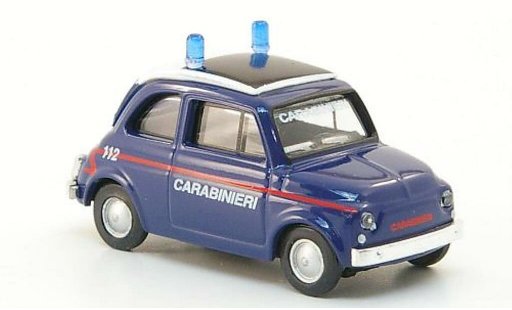 Fiat 500 C 1/87 Schuco Carabinieri coche miniatura