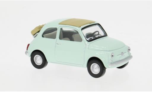 Coche miniatura Fiat 500 F blau 1965 1/43 Norev