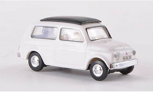 Fiat 500 Giardiniera 1/87 Schuco Giardinera blanco coche miniatura
