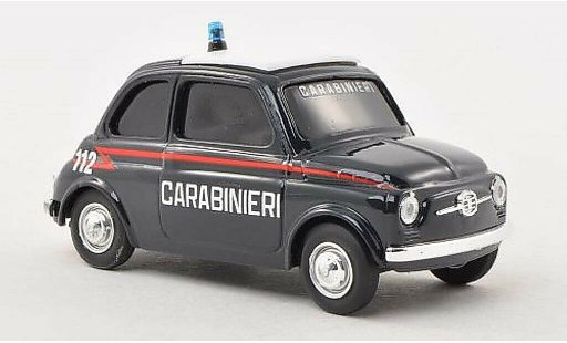 Fiat 500 Police 1/43 Brumm Polizia coche miniatura