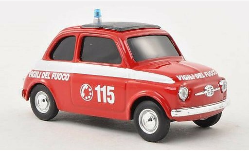 Fiat 500 Pompiers 1/43 Brumm Vigli del Fuoco coche miniatura