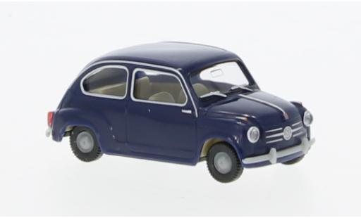 Fiat 600 1/87 Wiking blau 1955 1:87 coche miniatura