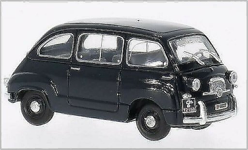 Fiat 600 Multipla 1/43 Brumm Carabinieri 1956 coche miniatura