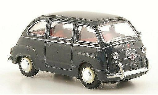 Fiat 600 Multipla 1/87 Brekina gris 1956 coche miniatura