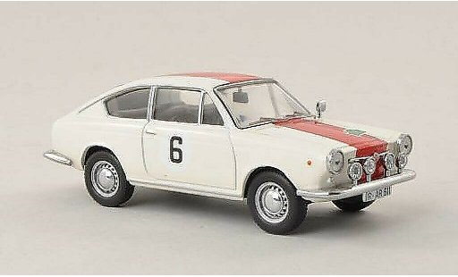 Fiat 850 Coupe 1/43 IXO No.6 Rally Bavaria 1968 coche miniatura