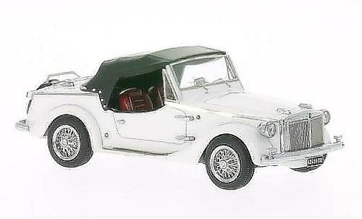Fiat 850 Siata Spring 1/43 Kess Spider Soft-Top blanco 1967 coche miniatura
