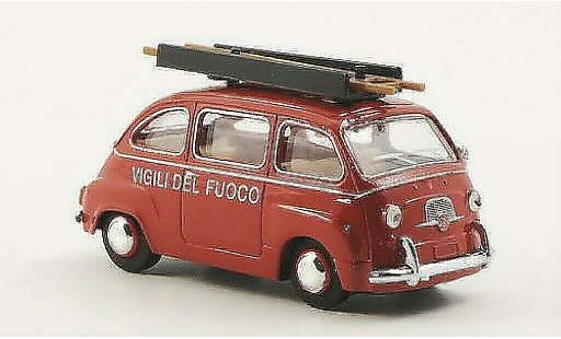 Fiat Multipla Multipla 1/87 Brekina Vigili del Fuoco coche miniatura