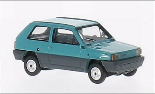 Fiat Panda 45 1/87 Herpa turquesa coche miniatura