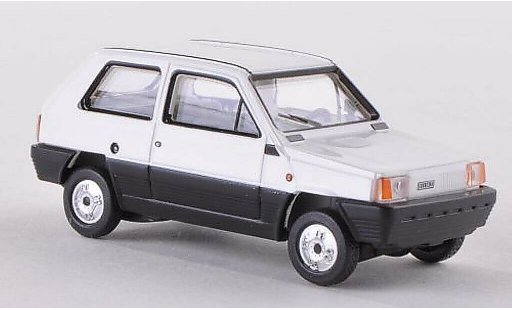 Fiat Panda 45 1/87 Herpa blanco coche miniatura