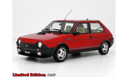Fiat Ritmo Abarth 1/18 Laudoracing Models LM089 rojo coche miniatura