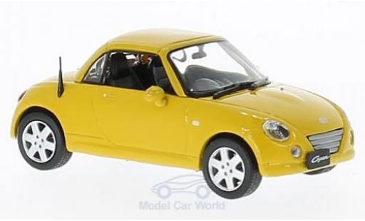 Coche miniatura Daihatsu Copen 1/43 First 43 Models amarillo RHD 2004 Daihatsu Copen 1/43 First 43 Models amarillo RHD 2004 coche miniatura