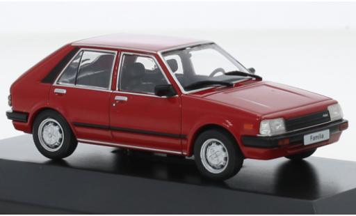 Coche miniatura Mazda 323 1/43 First 43 Models rojo Mazda 323 1/43 First 43 Models rojo coche miniatura