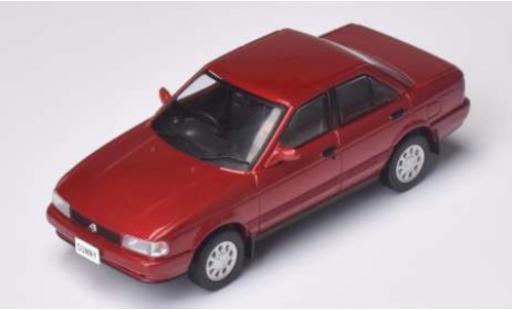 Coche miniatura Nissan Sunny 1/43 First 43 Models (B13) metallise rojo RHD 1990 Nissan Sunny 1/43 First 43 Models (B13) metallise rojo RHD 1990 coche miniatura
