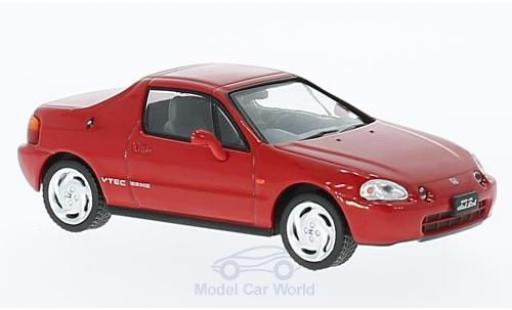 Coche miniatura Honda CR-X 1/43 First 43 Models DelSol rojo RHD 1992 Honda CR-X 1/43 First 43 Models DelSol rojo RHD 1992 coche miniatura