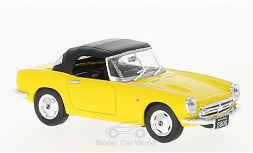 Coche miniatura Honda S800 1/43 First 43 Models amarillo RHD 1966 geschlossen Honda S800 1/43 First 43 Models amarillo RHD 1966 geschlossen coche miniatura