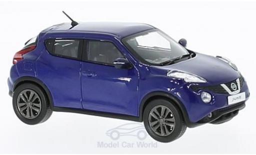 Coche miniatura Nissan Juke 1/43 First 43 Models azul RHD 2015 Nissan Juke 1/43 First 43 Models azul RHD 2015 coche miniatura